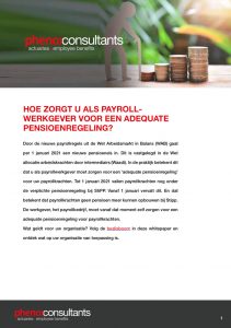 hoe zorgt u als payrollwerkgever voor een adequate pensioenregeling?